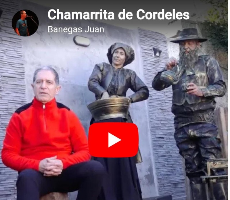 La nueva cancin de Juan C. Banegas: Chamarrita de cordeles